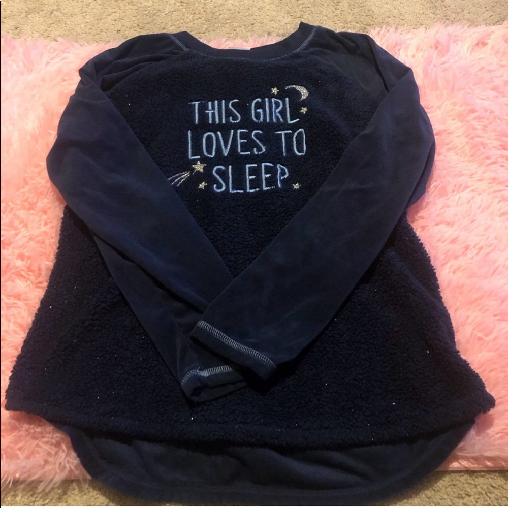 Sparkly sleep shirt